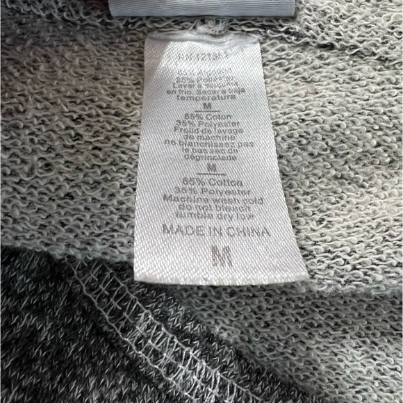 Dog Is Good Grey Tunic Style Pullover Hoodie Medium - Picture 6 of 6